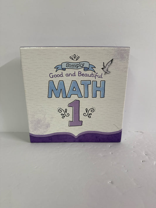 Math 1 The Good and the Beautiful Manipulative Set  Pre-Owned Good and Beautiful