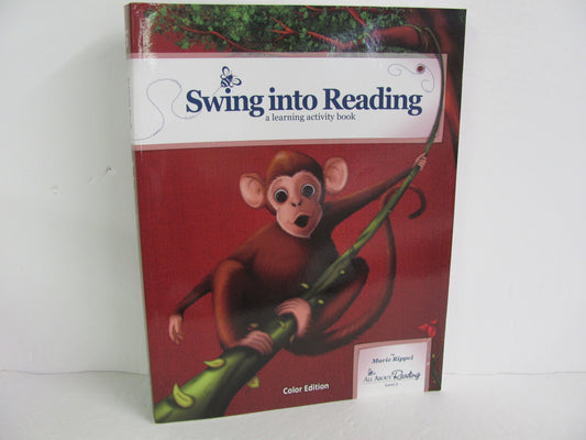 Swing Into Reading All About Reading Activity Book  Pre-Owned Reading Textbooks