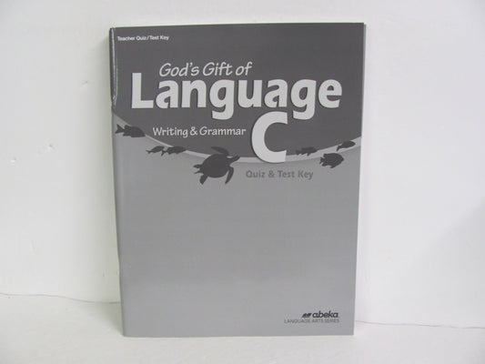 Language C Abeka Quiz/Test Key  Pre-Owned 6th Grade Language Textbooks