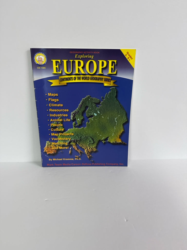 Continents of the World Series Carson Dellosa Elementary Geography Textbooks