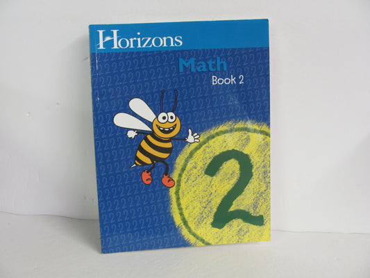 Math 2 Book 2 Horizons Workbook  Pre-Owned 2nd Grade Mathematics Textbooks
