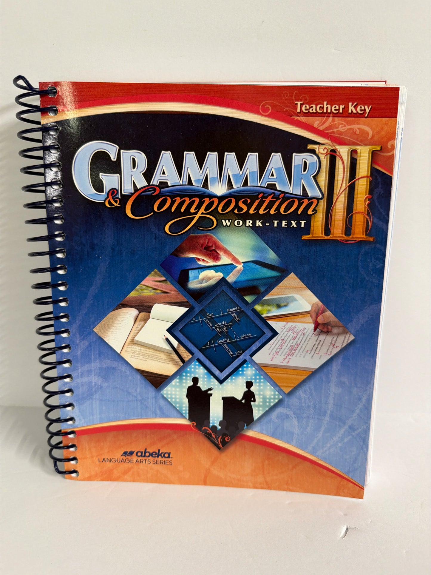Grammar & Composition III Abeka Teacher Key  Pre-Owned 9th Grade Grammar Books