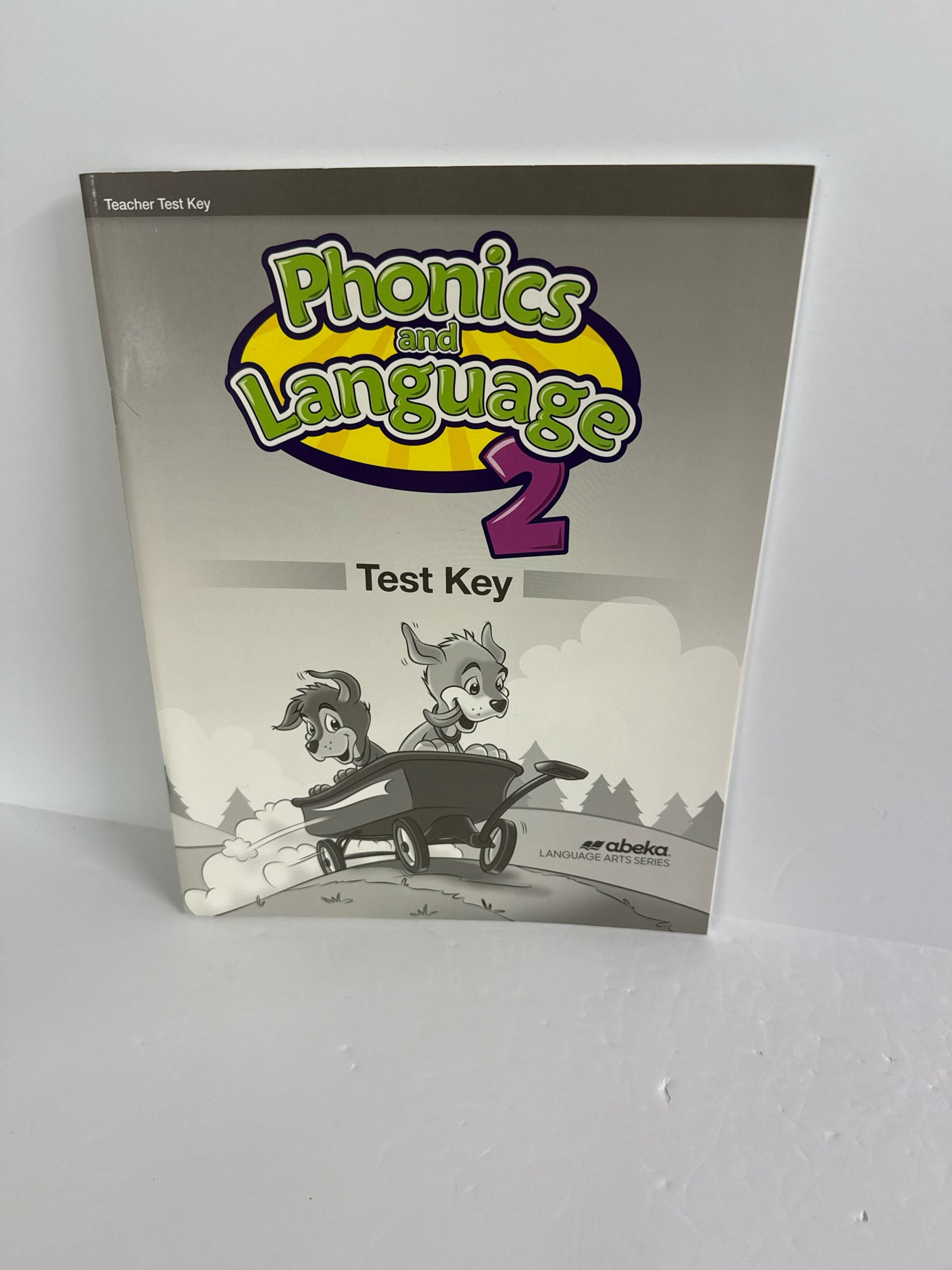 Phonics and Language 2 Abeka Test Key Pre-Owned 2nd Grade Language Textbooks
