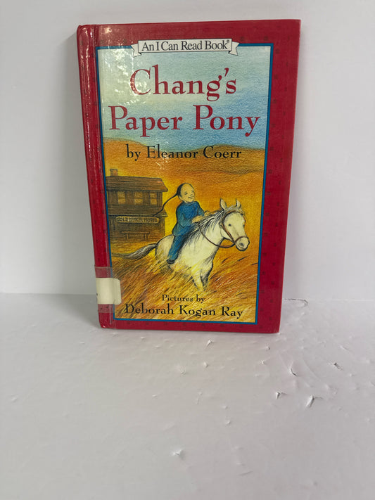 Chang's Paper Pony Deborah Kogan Ray Harper Trophy Hardback Books