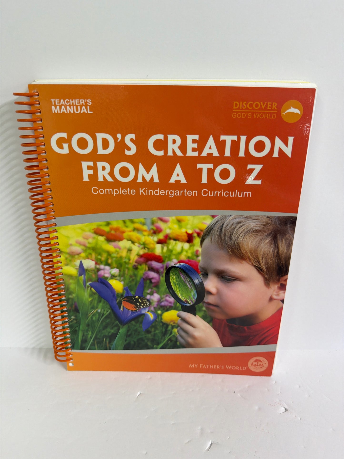 God's Creation From A to Z My Father's World Kindergarten Unit Study Books
