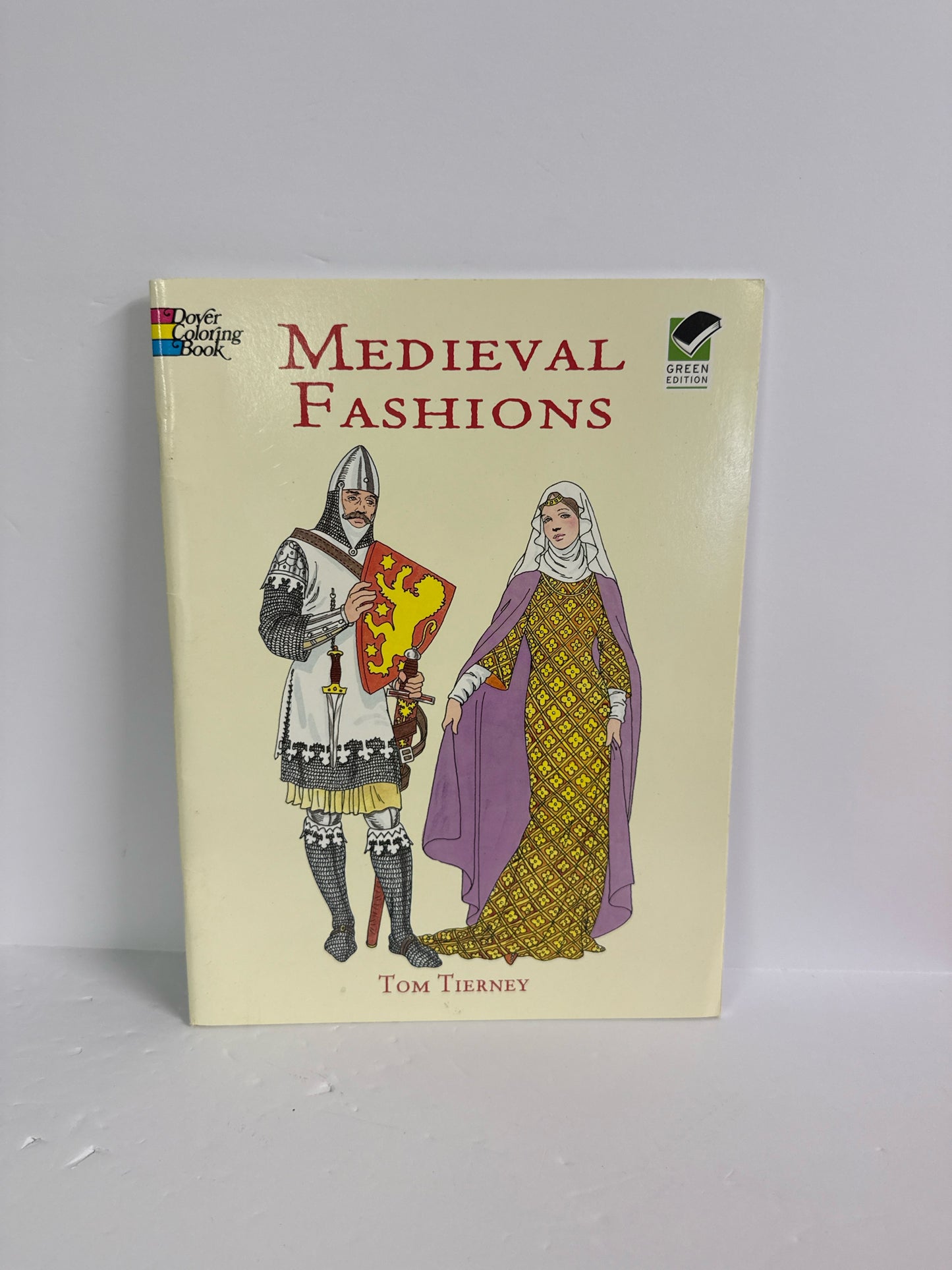 Medieval Fashions Dover Coloring Book  Pre-Owned Elementary World History
