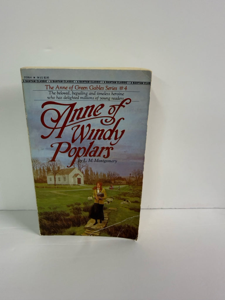 Anne of Windy Poplars Bantam Pre-Owned L. M. Montgomery Fiction Books