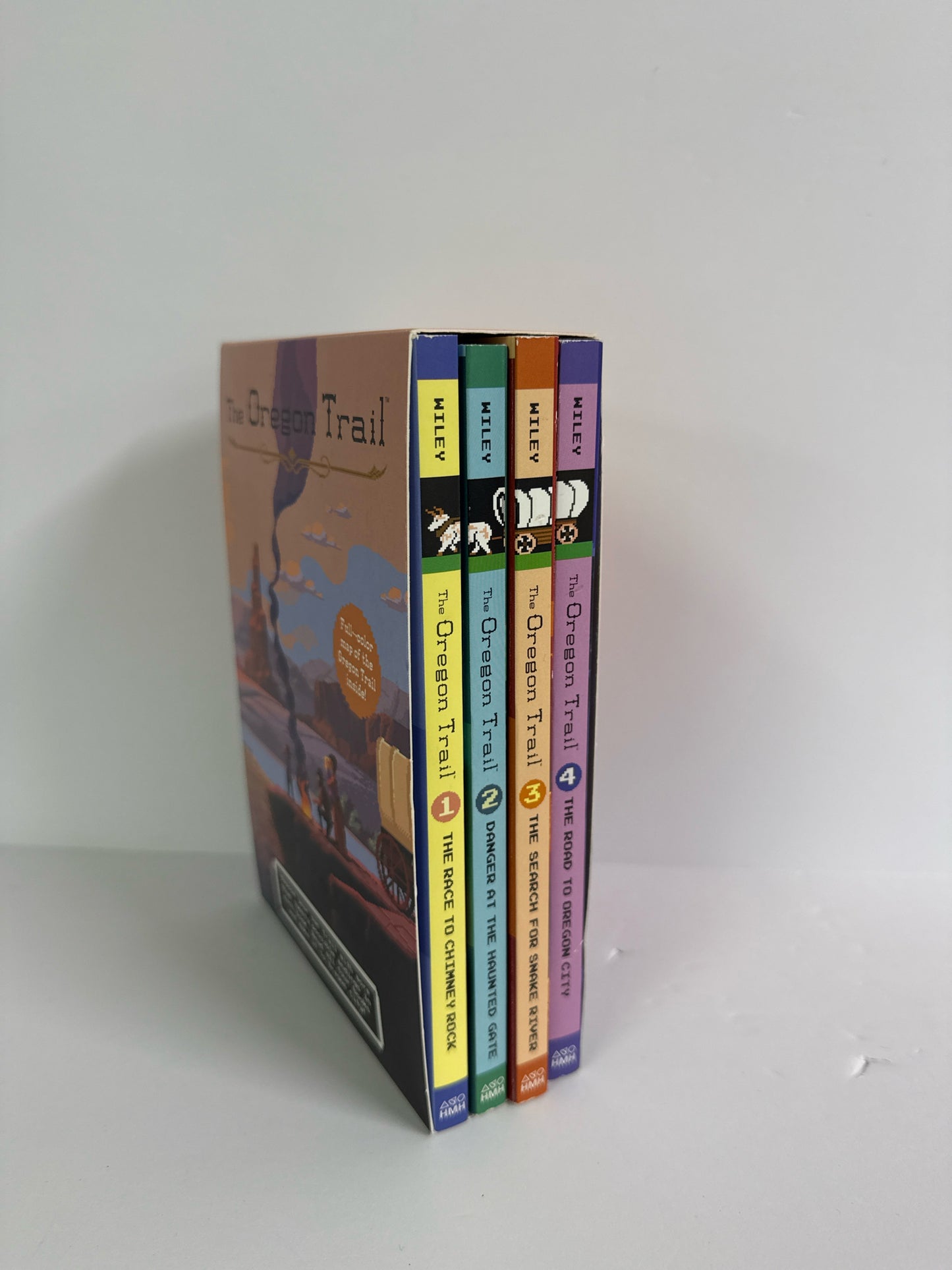 The Oregon Trail Houghton Mifflin Pre-Owned Jesse Wiley Elementary Fiction Books