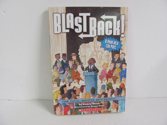 Blast Back Scholastic Reader  Pre-Owned Ohlin Fiction Books