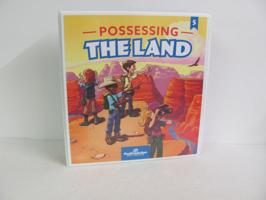 Possessing the Land Positive Action Teacher Guide  Pre-Owned Bible Textbooks