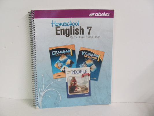 English 7 Abeka Curriculum Pre-Owned 7th Grade Language Textbooks