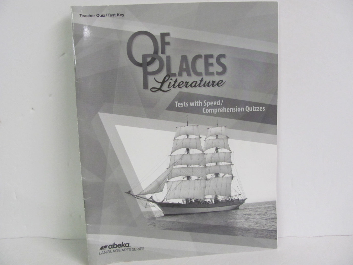 Of Places Literature Abeka Quiz/Test Key  Pre-Owned 8th Grade Reading Textbooks