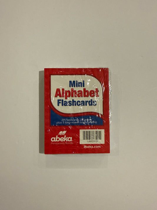 Mini Alphabet Flashcards Abeka Flashcards Pre-Owned Elementary Phonics