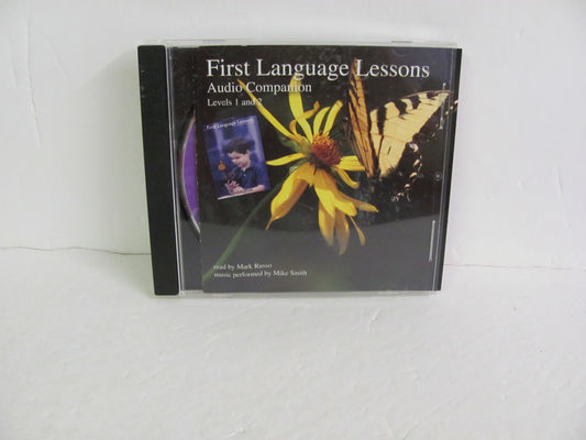 First Language Lessons Peace Hill Audio CDs Pre-Owned Wise Language Textbooks