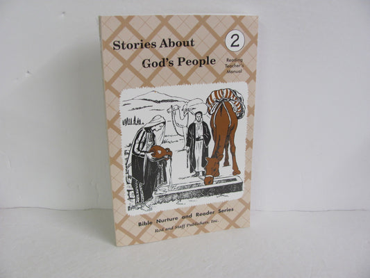 Stories About God's People Rod & Staff 2nd Grade Reading Textbooks