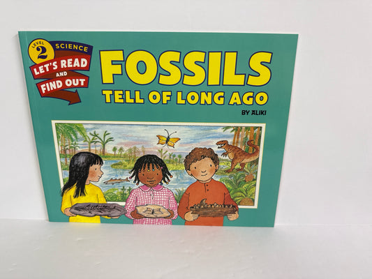 Fossils Tell of Long Ago Aliki Harper Collins Paperback Books