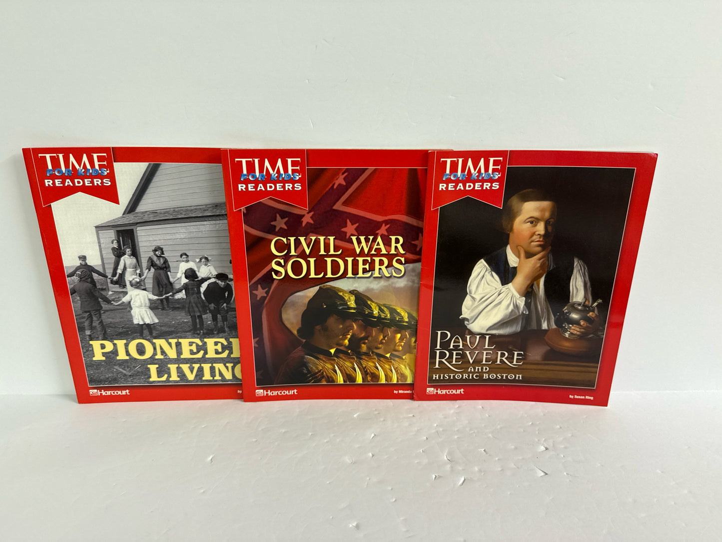 Time for Kids Readers Harcourt Set  Pre-Owned Elementary Reading Textbooks