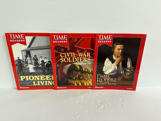 Time for Kids Readers Harcourt Set  Pre-Owned Elementary Reading Textbooks