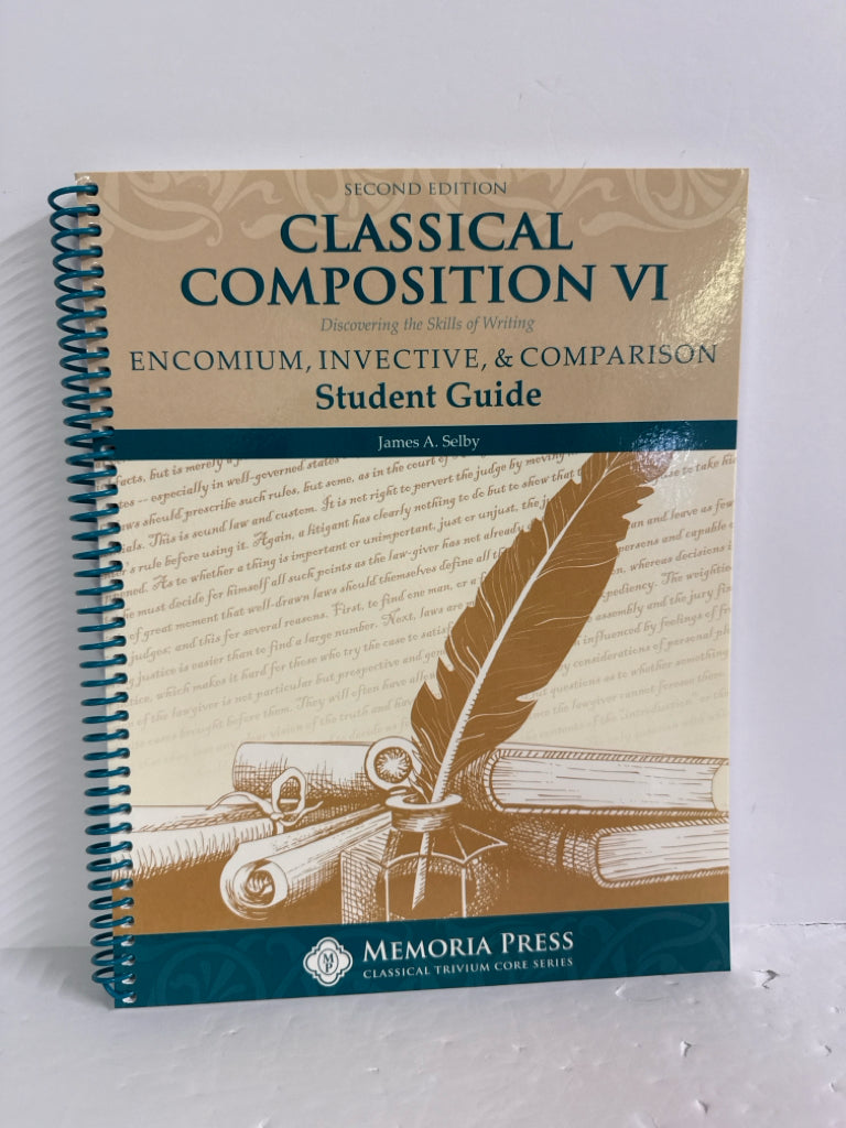 Classical Composition VI Memoria Press Student Guide Pre-Owned Memoria Press