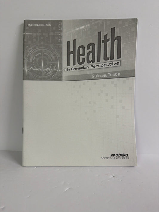 Health Abeka Quizzes/Tests  Pre-Owned High School Math, History & Science