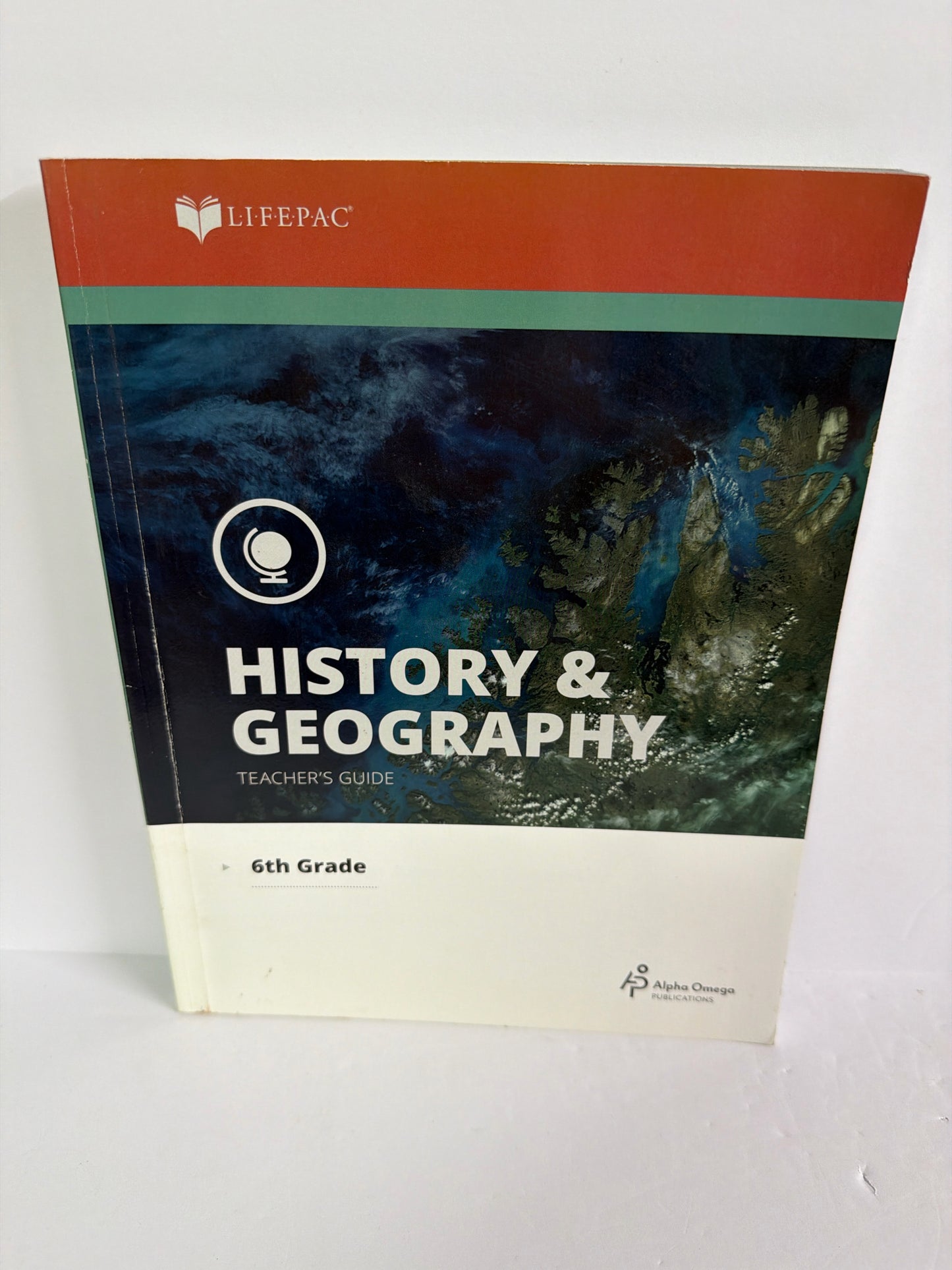 History & Geography Alpha Omega Teacher Guide  Pre-Owned History Textbooks