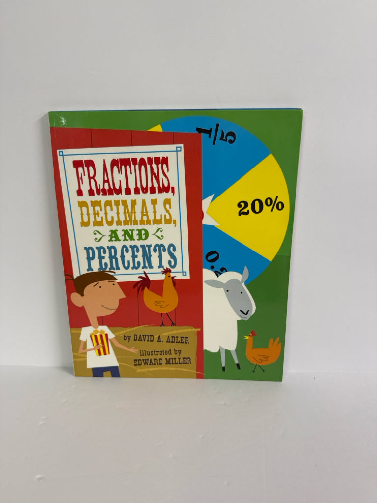 Fractions, Decimals, and Percents Holiday House Pre-Owned Mathematics Textbooks