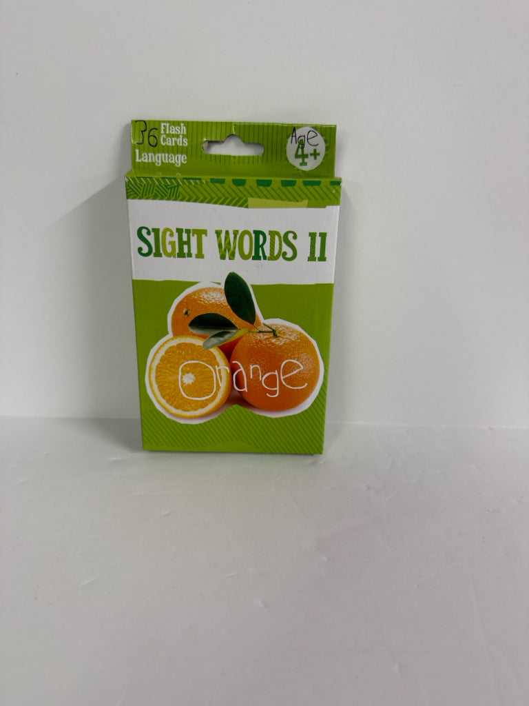 Sight Words II Bendon Flashcards Pre-Owned Elementary Language