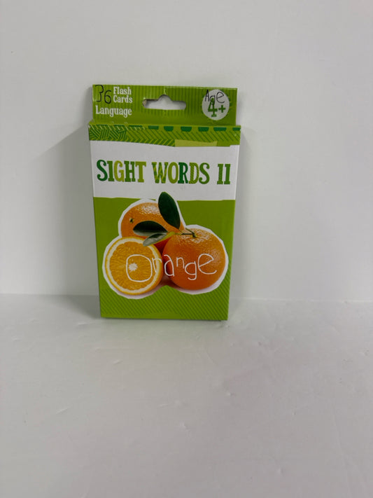 Sight Words II Bendon Flashcards Pre-Owned Elementary Language