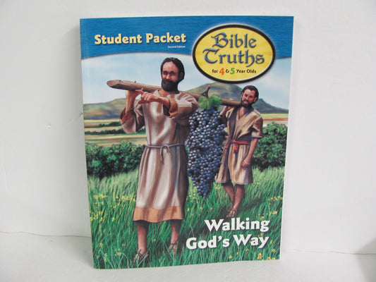 Bible Truths BJU Press Workbook  Pre-Owned K4 Bible Textbooks