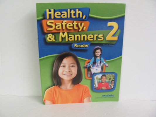 Health, Safety, & Manners Abeka Student Book Pre-Owned 2nd Grade Health Books