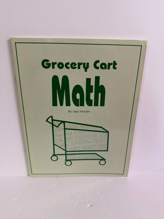 Grocery Cart Math Common Sense Press Pre-Owned Jaye Hansen Mathematics Textbooks