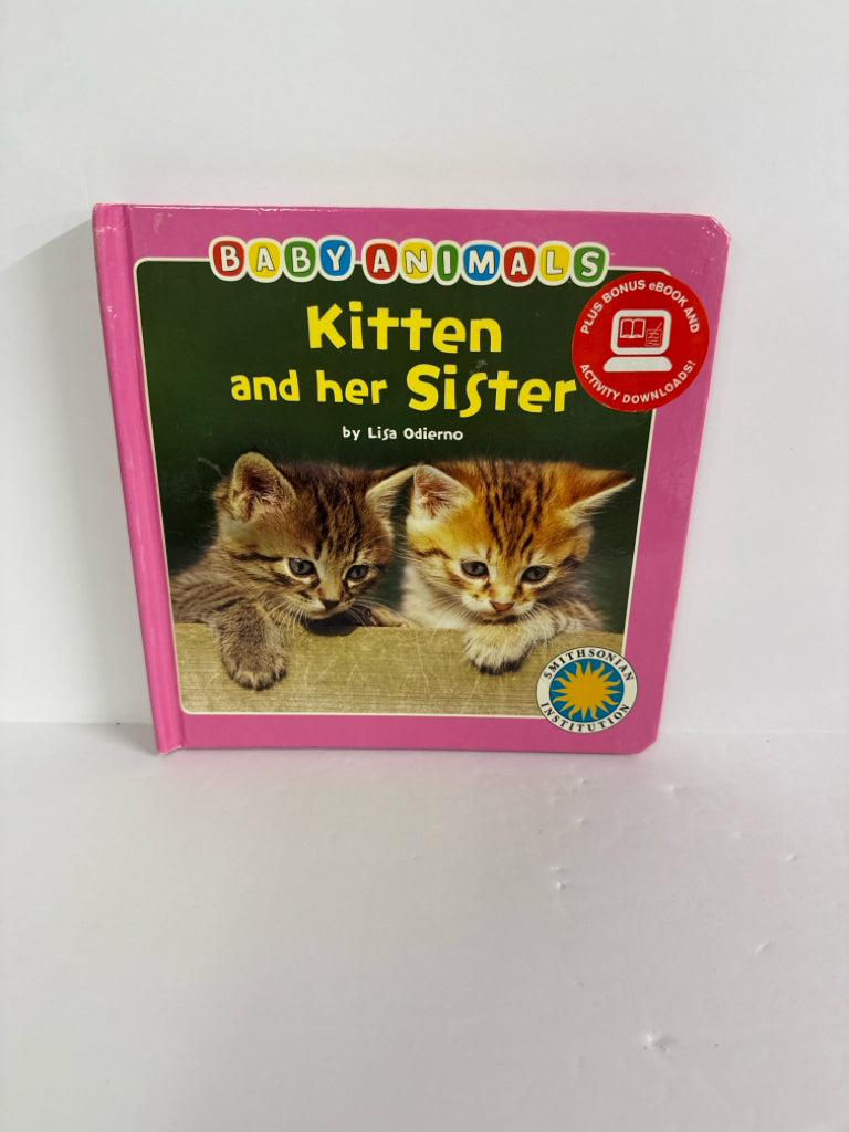 Kitten and her Sister Lisa Odierno Smithsonian Hardback Books