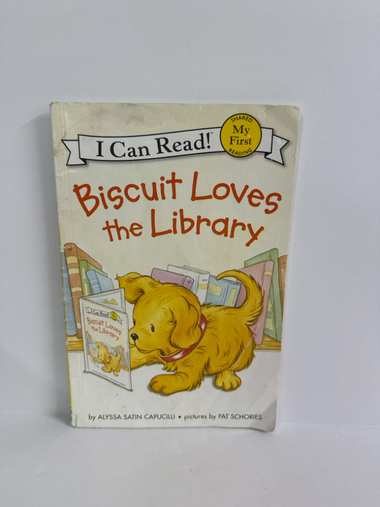 Biscuit Loves the Library Harper Collins Phonics Readers