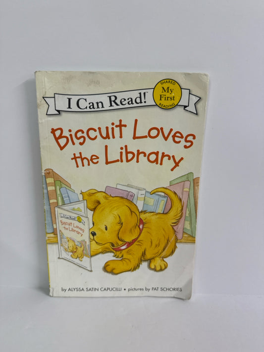 Biscuit Loves the Library Harper Collins Phonics Readers