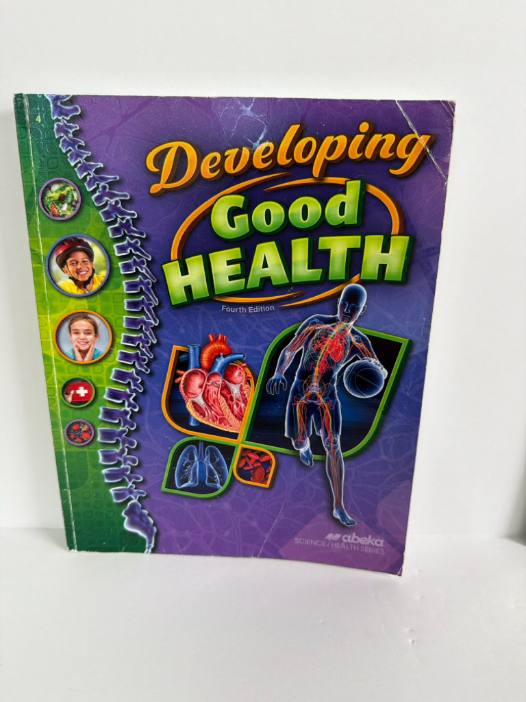 Developing Good Health Abeka Student Book Pre-Owned 4th Grade Science Textbooks