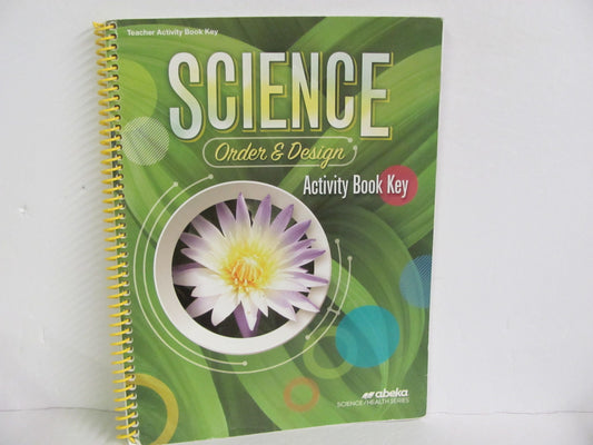 Order & Design Abeka Activity Key Pre-Owned 7th Grade Science Textbooks