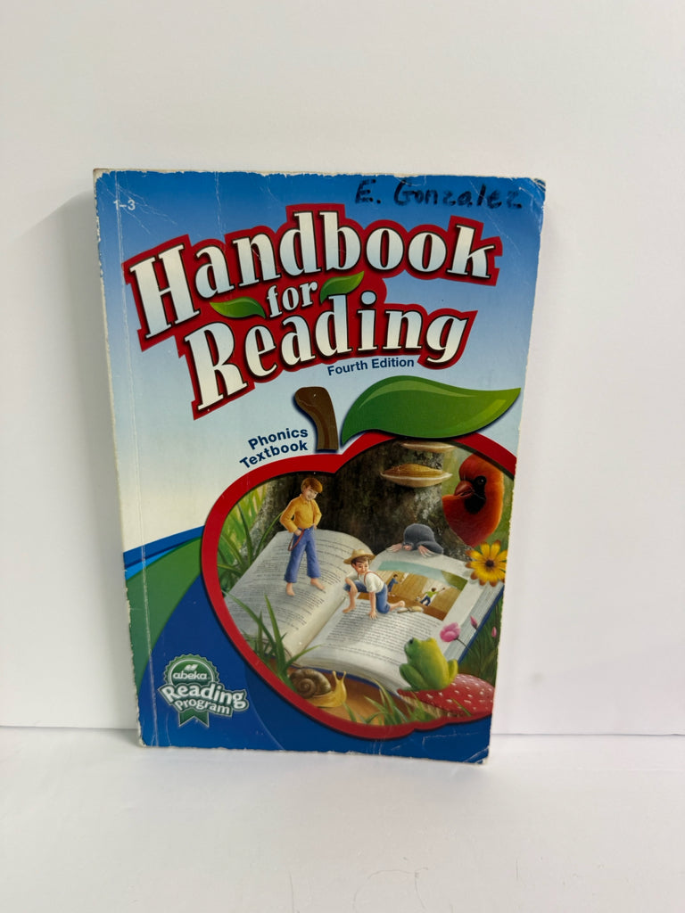 Handbook for Reading Abeka Reader Pre-Owned Elementary Reading Textbooks