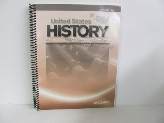 United States History Abeka Answer Key  Pre-Owned 11th Grade History Textbooks