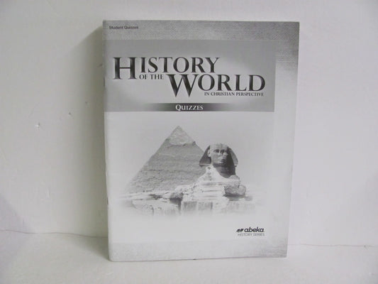 History of the World Abeka Quizzes Pre-Owned 7th Grade History Textbooks