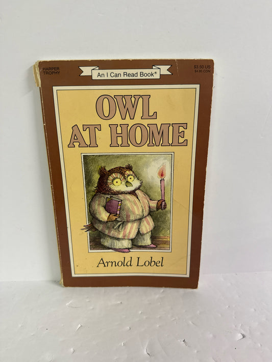 Owl At Home Arnold Lobel Harper Trophy Paperback Books