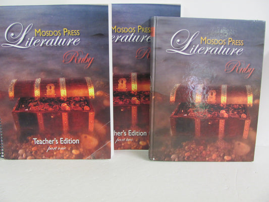 Ruby  Literature Mosdos Press Set  Pre-Owned 4th Grade Reading Textbooks
