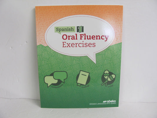 Spanish 1 Oral Fluency Exercises Abeka Student Book Pre-Owned Spanish Books