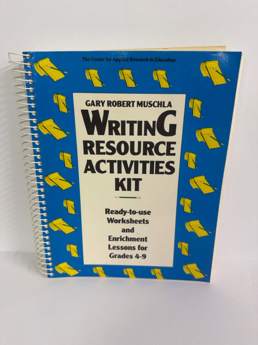 Writing Resource Activities Kit Center for Applied Pre-Owned Educator Resources