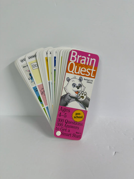 Brain Quest Brain Quest Cards Pre-Owned Miscellaneous