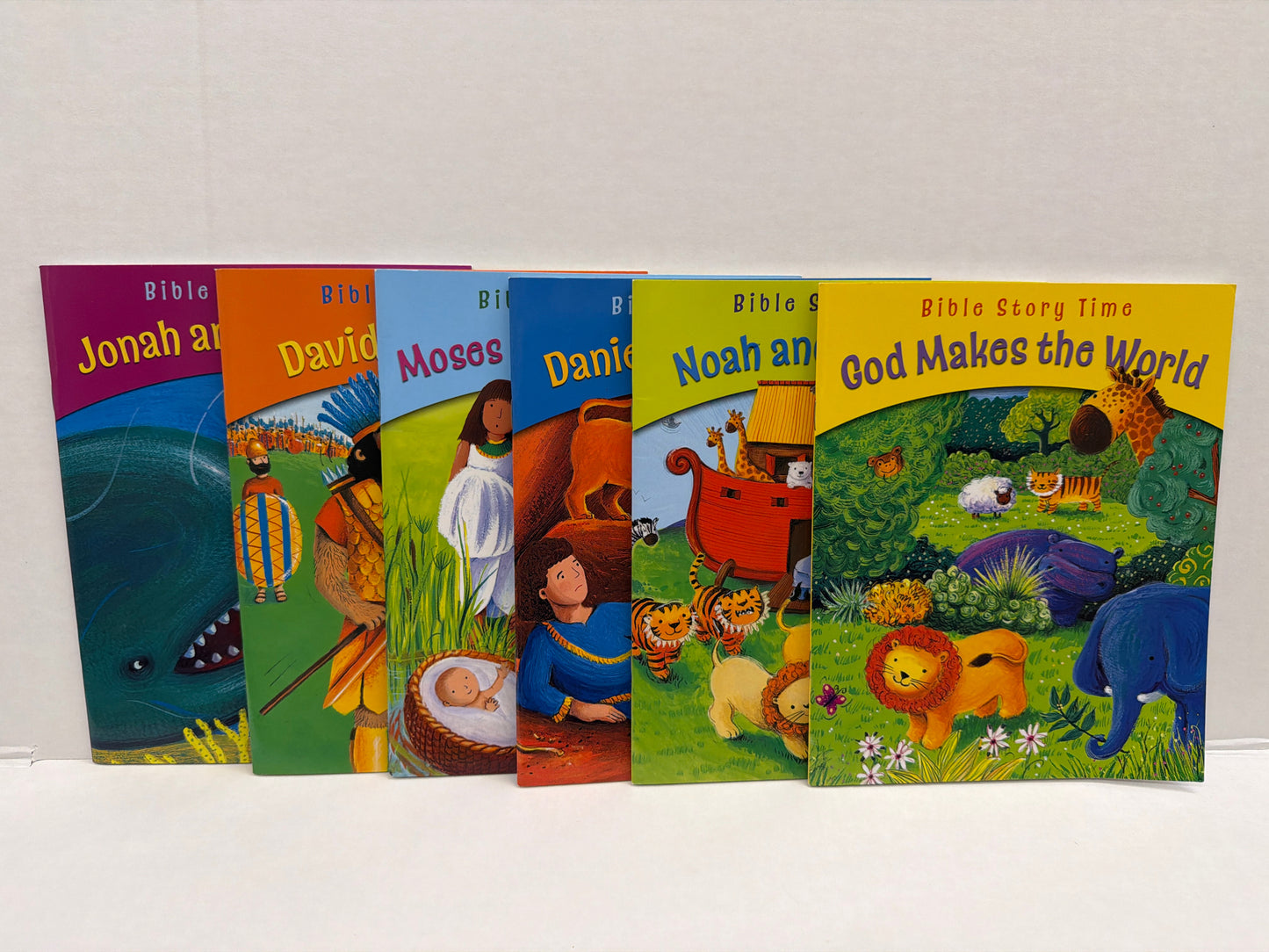 Bible Story Time Lion Childrens Set  Pre-Owned Christian & Devotion Books