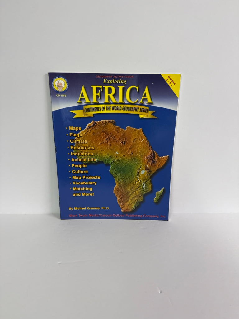 Continents of the World Series Carson Dellosa Elementary Geography Textbooks