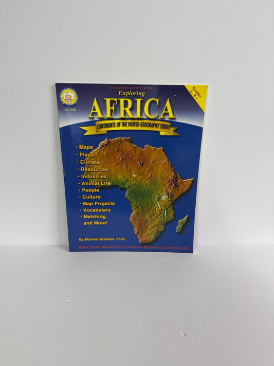 Continents of the World Series Carson Dellosa Elementary Geography Textbooks