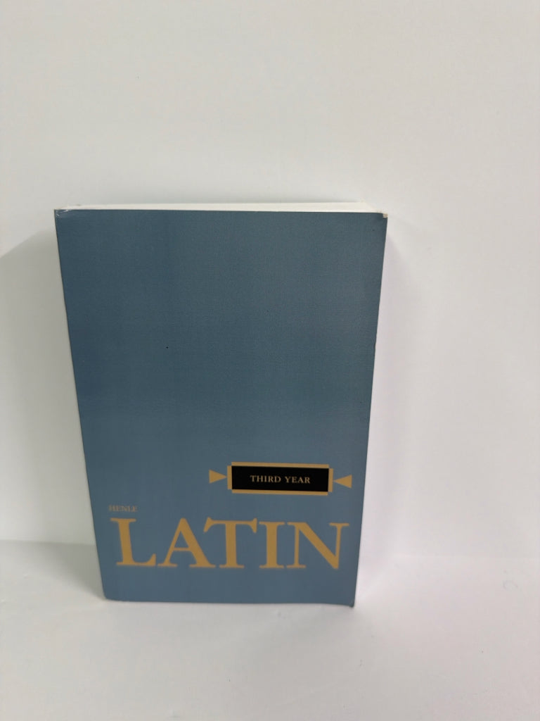Henle Latin Third Year Loyola Press Student Book Pre-Owned Latin