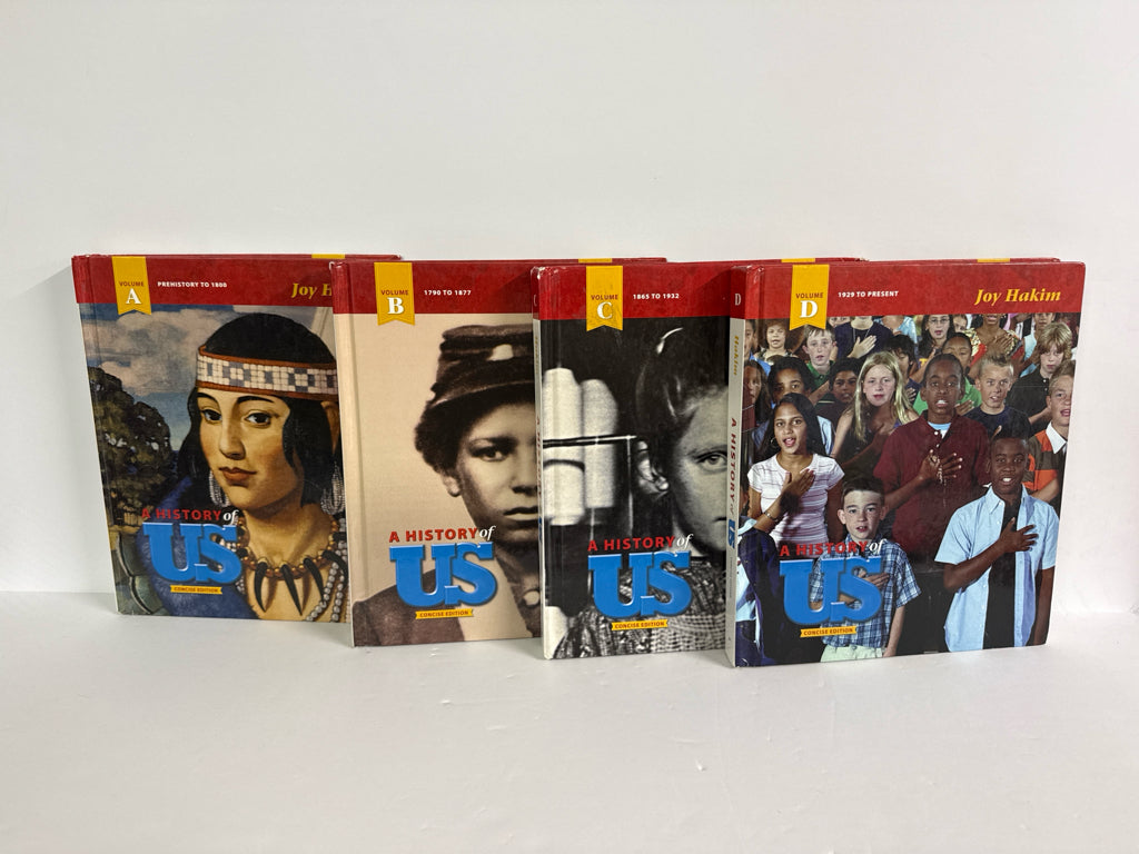 American History K12 Set  Pre-Owned Joy Hakim Middle School American History