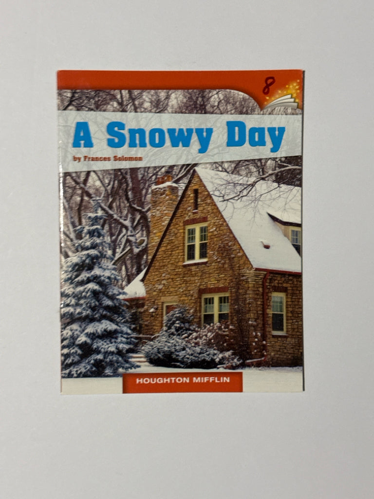 A Snowy Day Houghton Mifflin Reader Pre-Owned Frances Solomon Reading Textbooks
